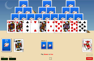 tri-peaks html5 game, tri peaks rush