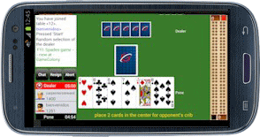 Cribbage on phone